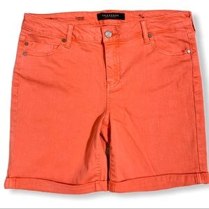 NWOT Liverpool Kaiden Cuffed Denim Shorts
